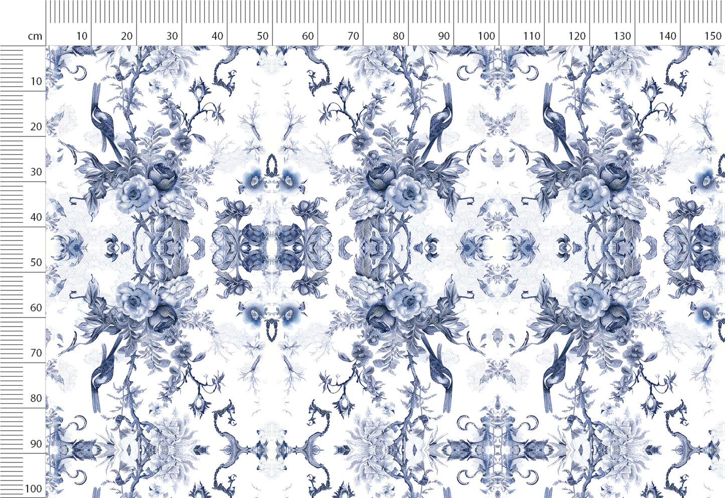 Vintage Linen By The Yard or Meter, French Toile de Jouy Print Linen Fabric For Bedding, Curtains, Clothing, Pillow Covers & Upholstery