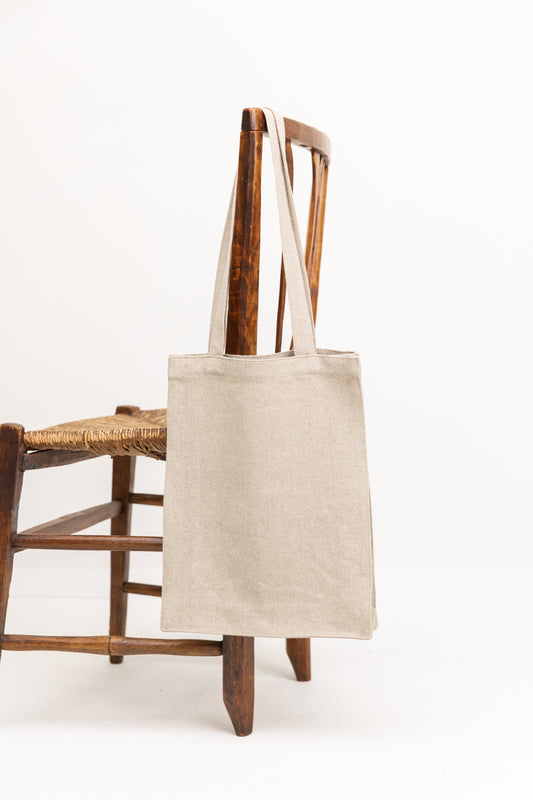 Reusable Linen Tote Bag