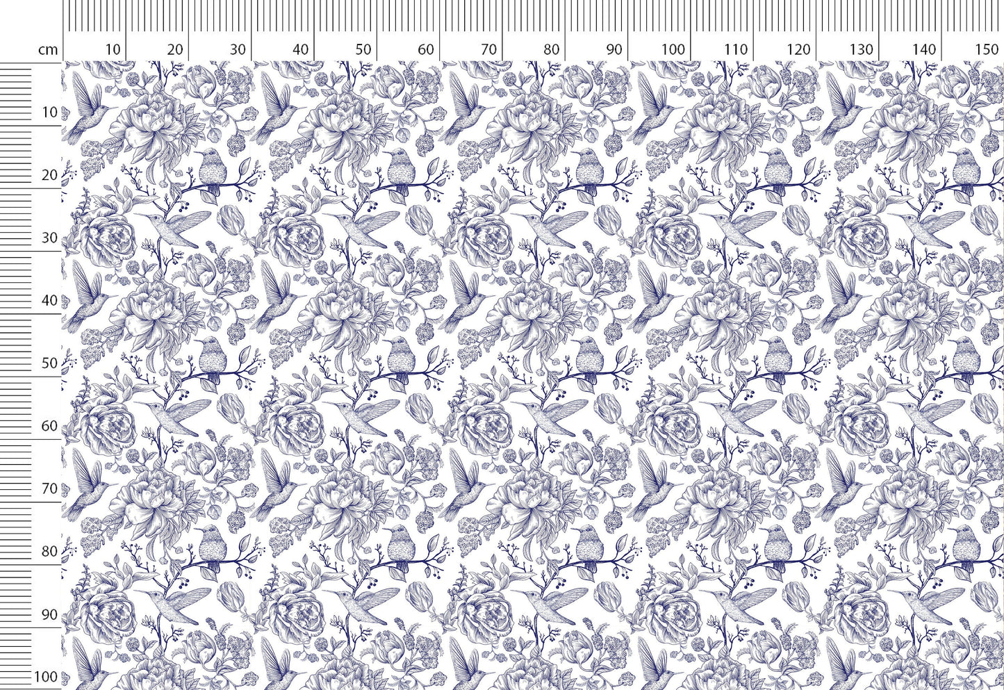 Vintage Linen By The Yard French Toile de Jouy Print Linen Fabric For Bedding, Curtains, Dresses, Clothing, Table Cloth & Pillow Covers