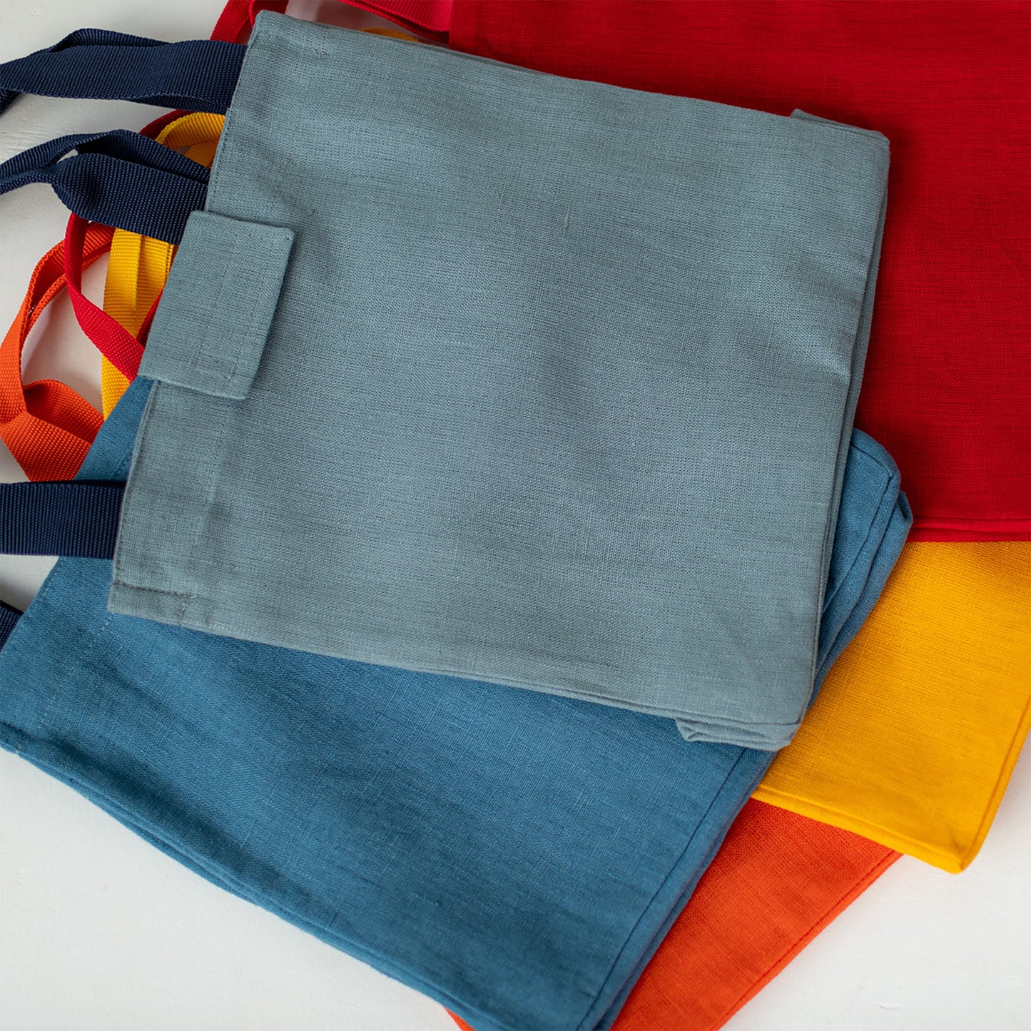 Reusable Pure Linen Bag with Fastening