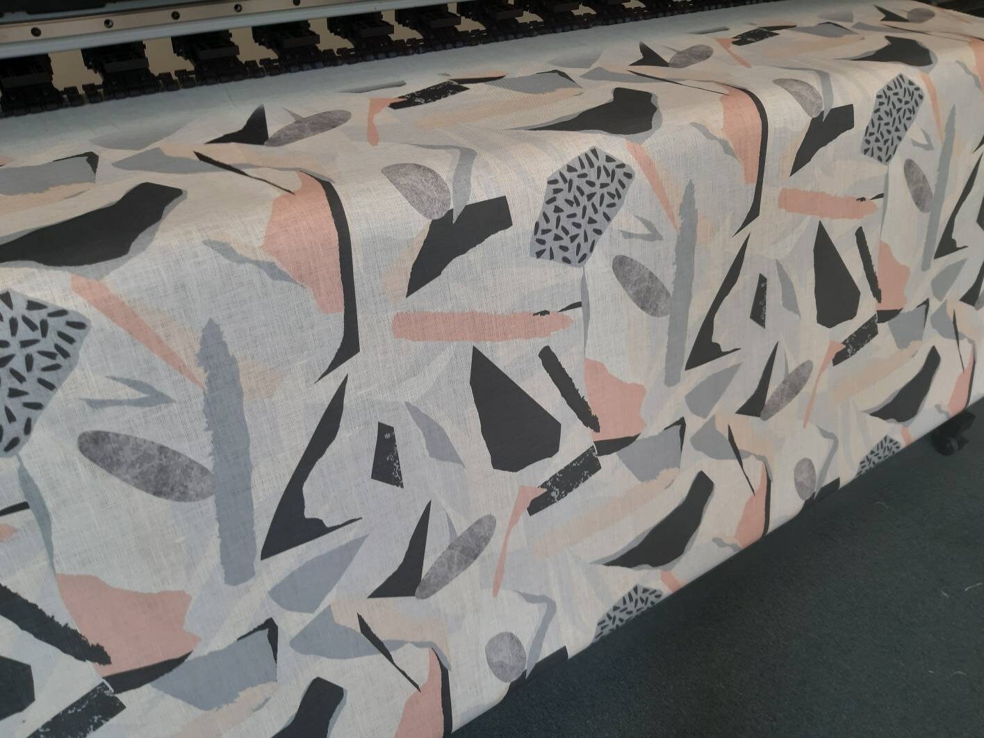 Printed Linen Fabric By The Yard Natural Linen Fabric By The Yard For Clothing & Home Textile - Width 148 cm/1.62yd
