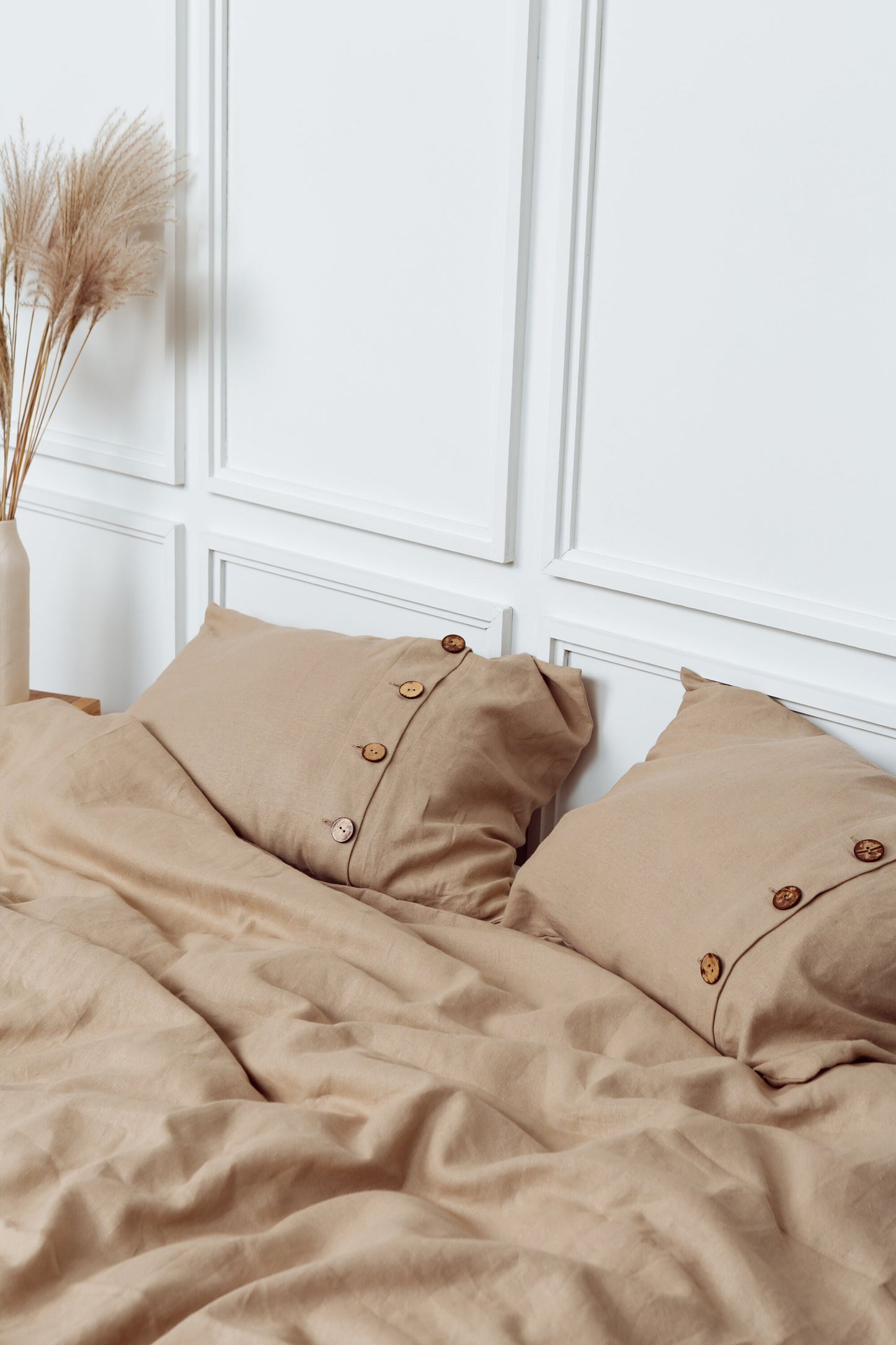 Natural Linen Duvet Cover Set