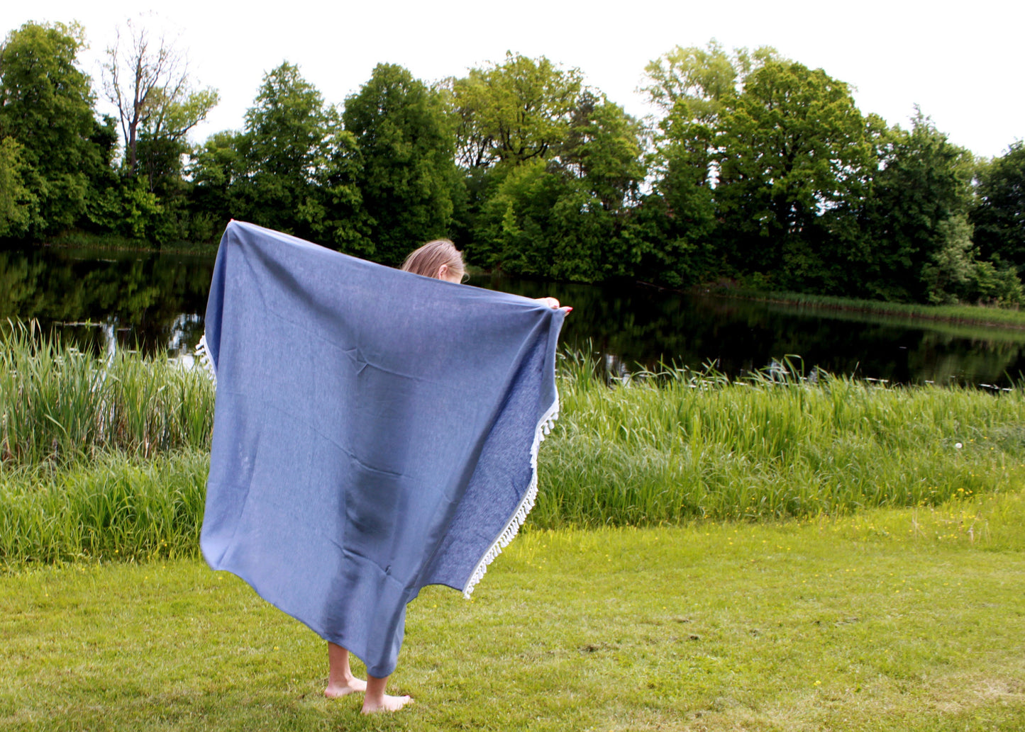 Linen Beach Towel