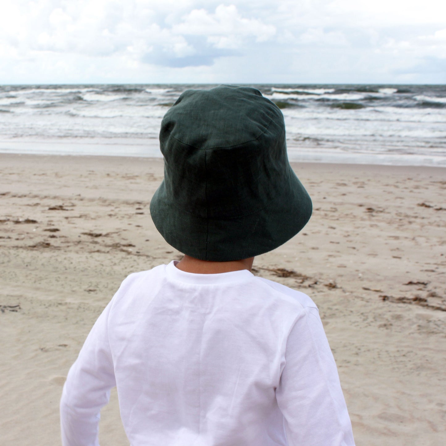 Unisex Linen Summer Hat for Kids