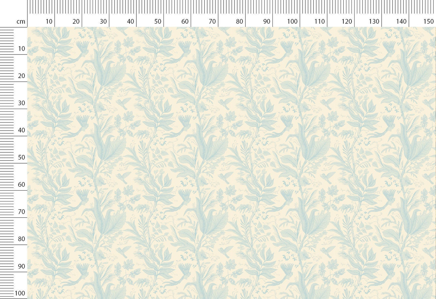 Vintage Linen By The Yard Vintage Tropical Print Linen Fabric For Bedding, Curtains, Dresses, Clothing, Table Cloth & Pillow Covers